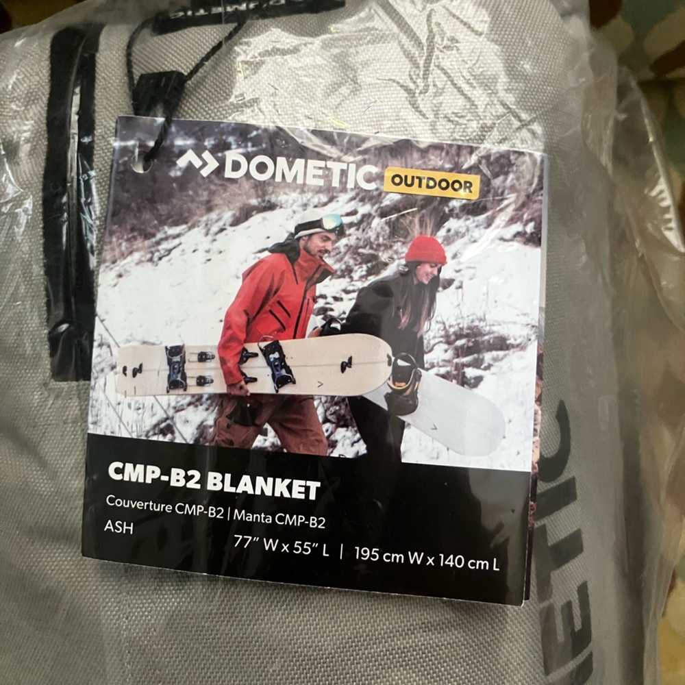 Dometic GO Outdoor CMP-B2 Blanket - Ash / NEW